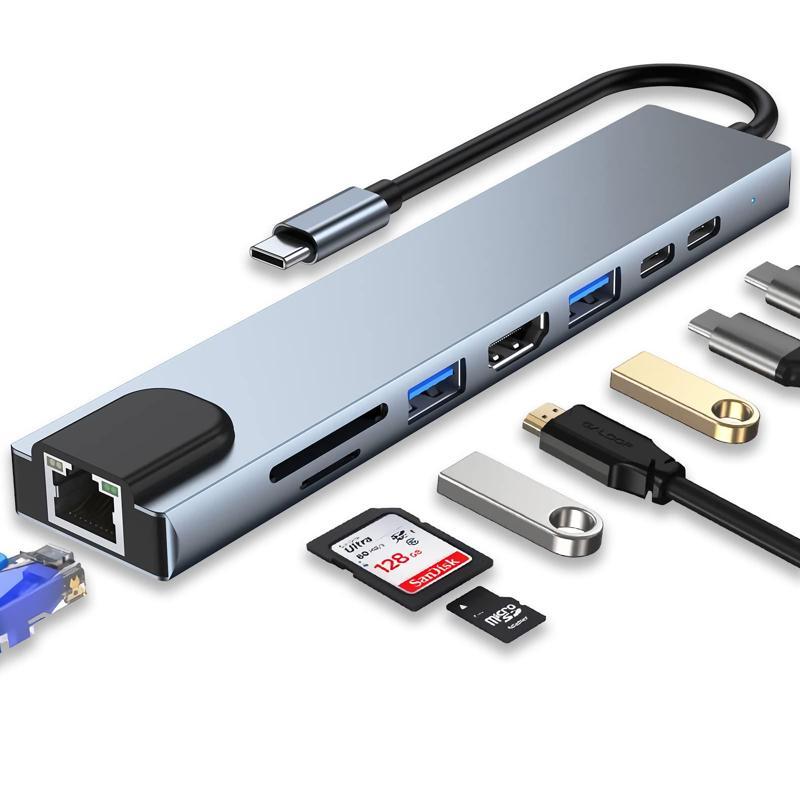 8 in 1 USB C Adapter